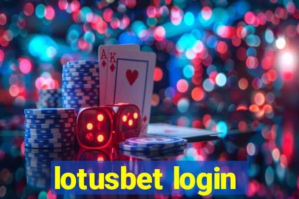 lotusbet login